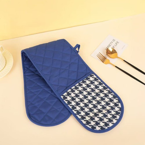 Double potholder oven gloves - double,