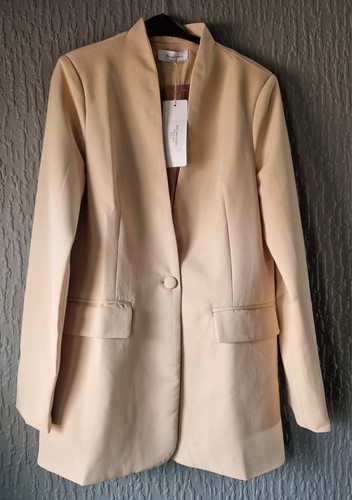 Ladies beige lined long - ladies,