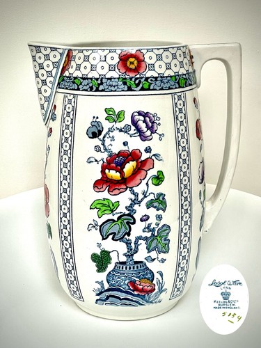 Large losol ware pitcher vase - losol,