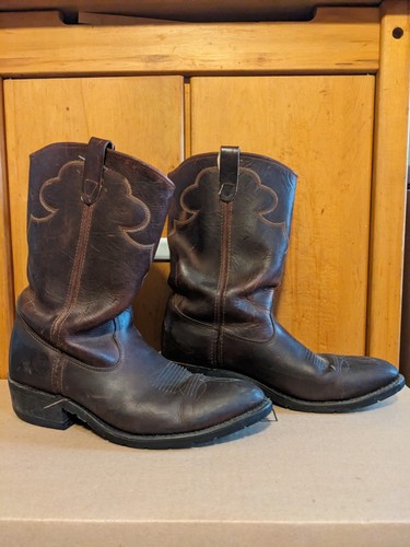 Double men cowboy boots - h, men's