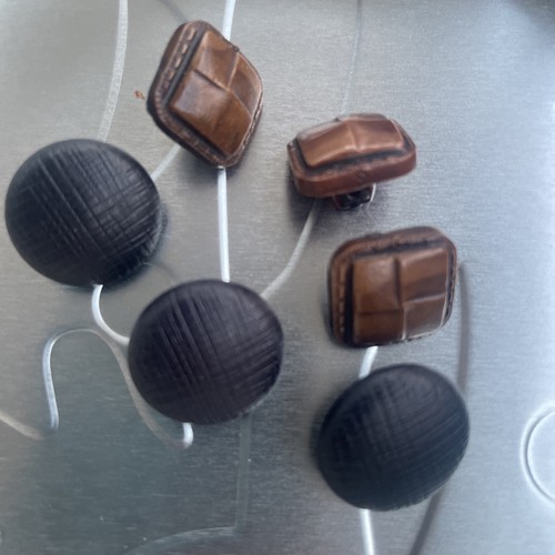 Vintage buttons textured faux - buttons,