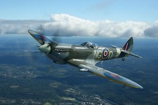 Giant spitfire plane - giant, poster