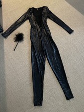 Ann Summers Black Jumpsuit UK 6 Worn Once Halloween Party