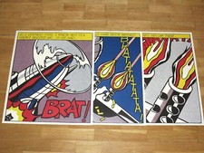 3 X ROY LICHTENSTEIN "As I