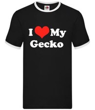 I Love My Gecko - Mens Ringer