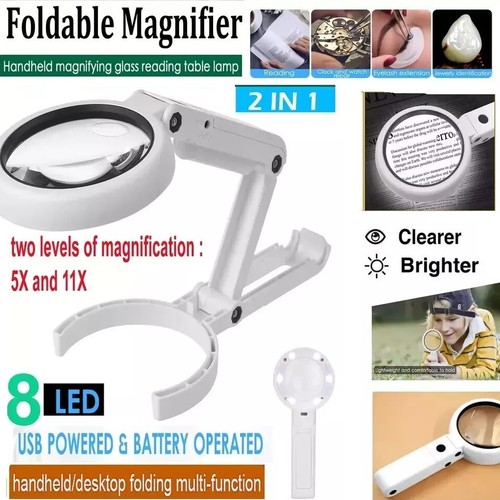Foldable magnifying glass - magnifying, |