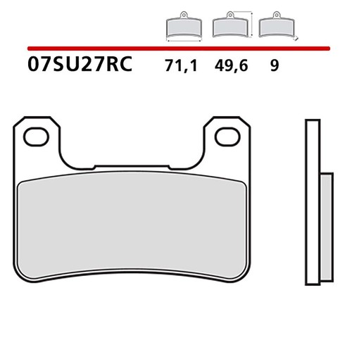Brembo front brake pad - pad, kit