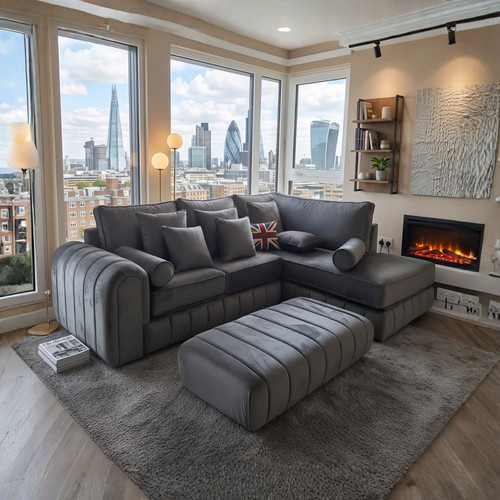 Luxury lilly corner sofa - luxury,