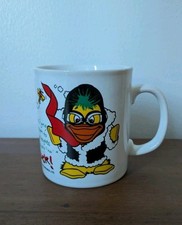 Edd The Duck 1989 Kilncraft Ceramic “HOT CHOCK“ Mug CBBC Collectable NEW