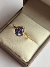 1.2ct AAA Tanzanite & 0.17