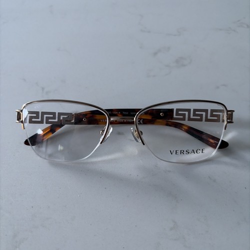 Versace 1220 gold half - half, rim