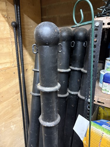 Steel ball posts - ball,