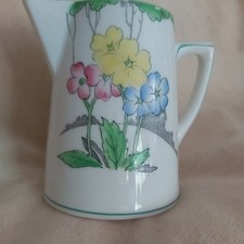 Vintage / Art Deco  Heathcote China milk or cream  Jug The Lea hand painted