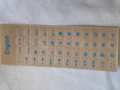 Transparent full keyboard - 3m,