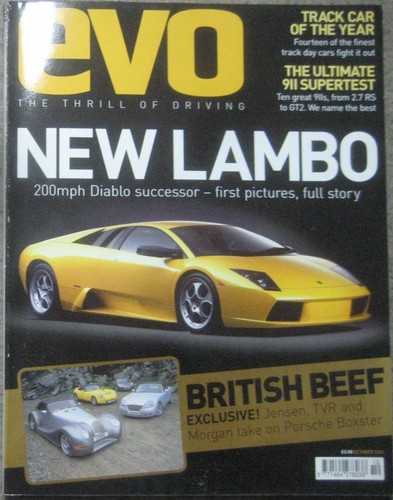 Evo october 2001 issue - evo,