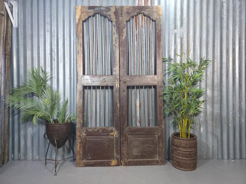 Pair vintage rustic indian - vintage,