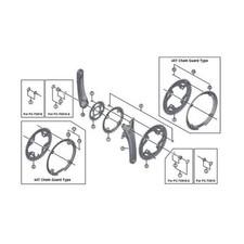 Left Crank Arm 175mm Silver