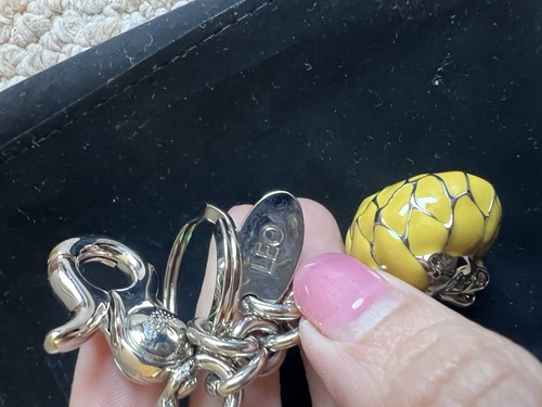 Mulberry key chain leo keyring - mulberry,