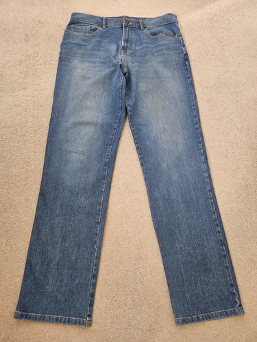 Men mid wash straight - men's, leg