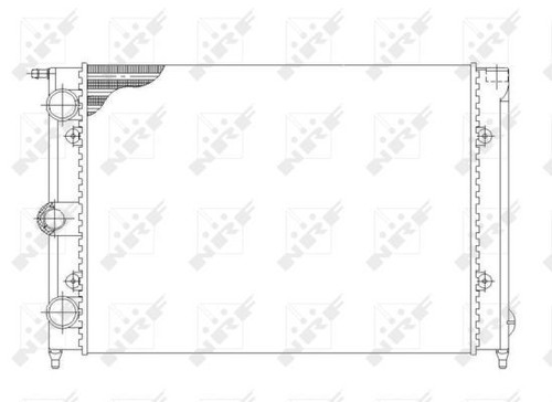 Nrf radiator for volkswagen - radiator,