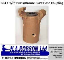 BC4 1 1/8" BRASS/BRONZE BLAST