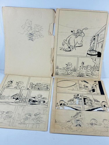 Original comic book - book, pencil