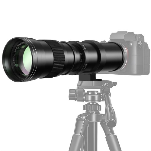 420 800mm telephoto lens - f/8.3,