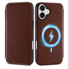 SHIELDON Case for iPhone 16 Plus 5G 6.7” Phone Case Black MagSafe Compatible RB