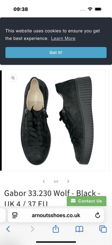 Gabor wolf trainers rrp 115 - gabor,