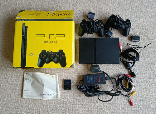Sony ps2 slim black - sony,