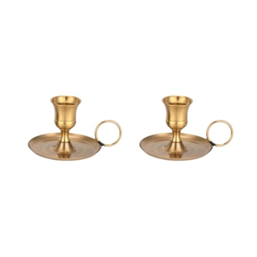 2pcs desktop candlestick - 2pcs,