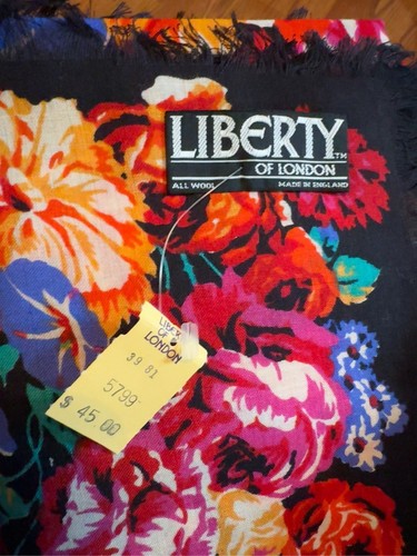 Vintage liberty london - london, wool