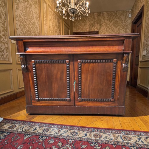 Antique mahogany chiffonier - antique,