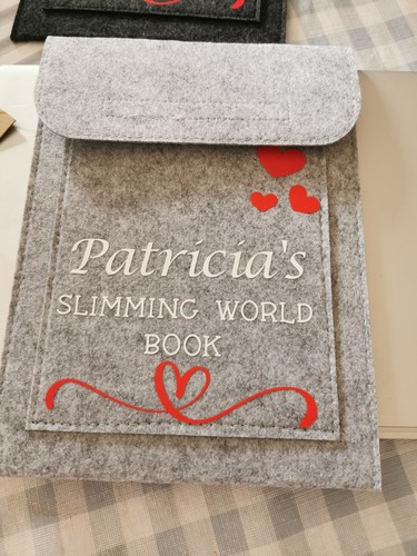 Personalised felt pouch - personalised,