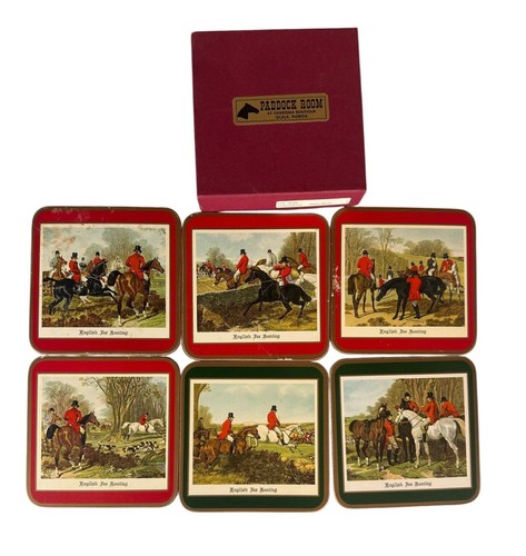 Set coasters fox hunting - 6,