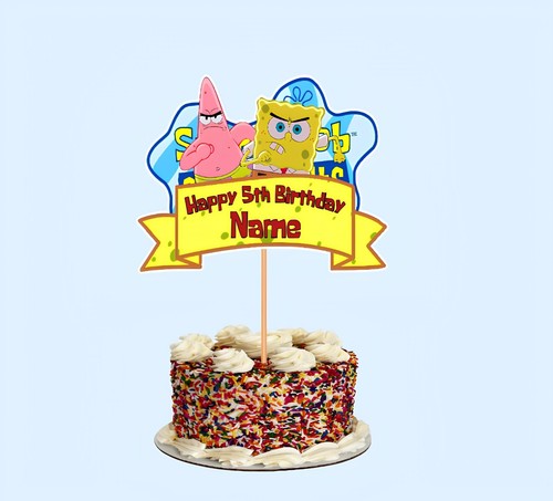 Personalised spongebob - personalised,