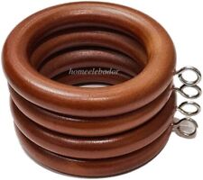 Solid Wooden Curtain Rings