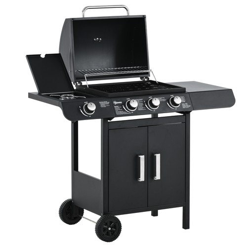 Outsunny deluxe gas - outsunny, barbecue