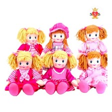 Baby Doll Girls Soft Toy My 1st Rag Doll Traditional 1PCS (Colour may vary)