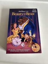 Disney store VHS boxed 2 pin boxed set -beauty and the beast 