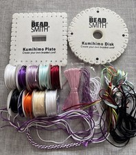 Kumihimo Plate Disk & Cords