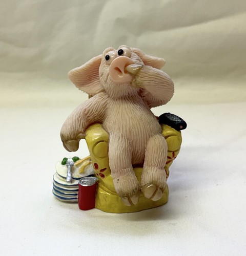 Piggin sloth resin pig - “sloth”,