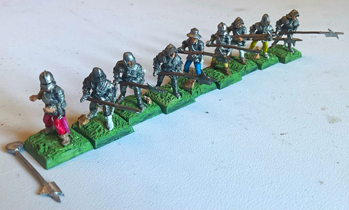 Part painted 28mm - 9,
