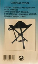 Collapsible 3 Leg Tripod Stool