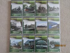 BRITISH STEAM RAILWAYS DVDs  x