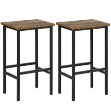 HOMCOM Industrial Bar Stools