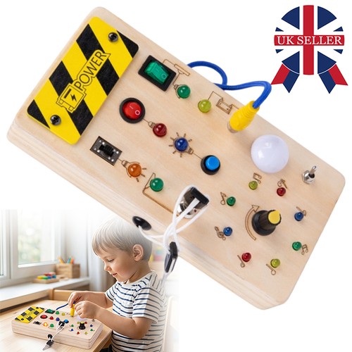 Montessori busy board led - w/,