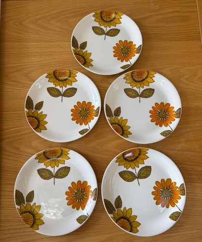 Vintage meakin sunflower - vintage,
