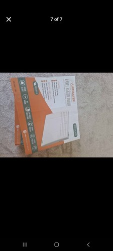 Airmaster panel heaters - x2,