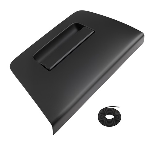 Black rear tailgate handle for - handle,
